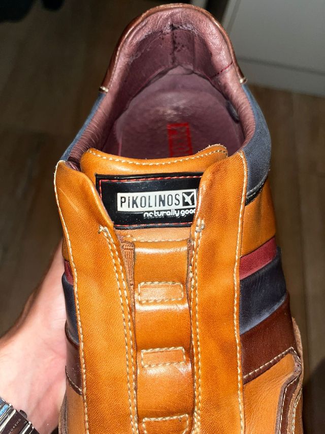 Pikolinos: Zapatos Piel Marrón