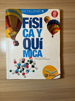 Física y Química 1 Bachillerato Nueva etapa Bruño