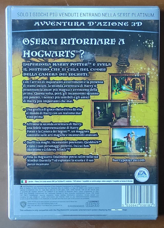 PS2 (PlayStation 2) - Harry Potter e la Camera dei