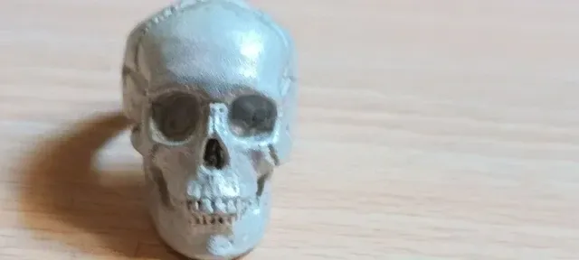 Anillo Calavera Plata