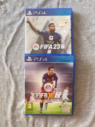 Pack Juegos de deportes PS4 - Fifa 23 y 16
