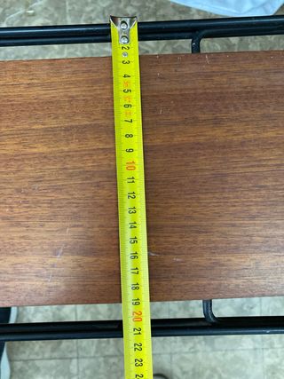 Estantería vintage metal y madera