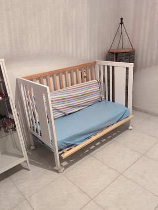 Cuna Colecho bebé - Blanco