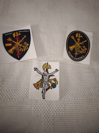 3 Pegatinas Legión Española