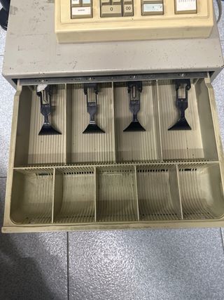 Caja registradora antigua