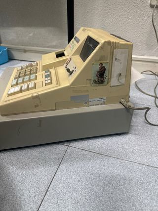 Caja registradora antigua