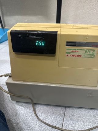 Caja registradora antigua
