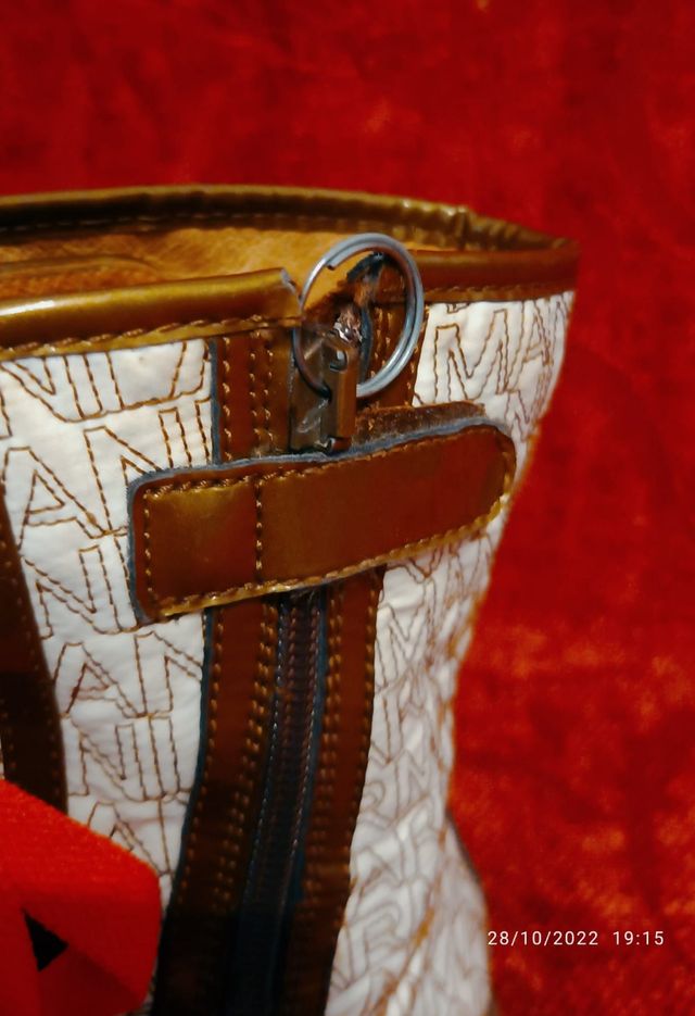 Botines Armani - Marrón y Blanco