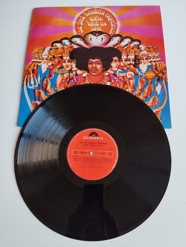 Vinilo LP Jimi Hendrix - Axis: Bold as Love 1989