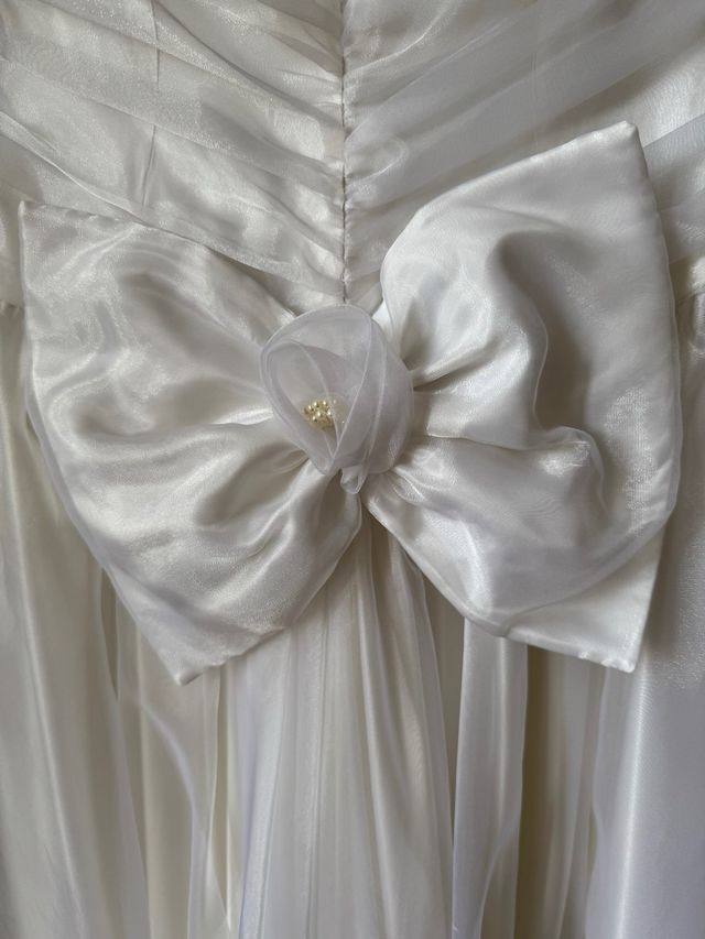 Vestito sposa vintage bianco