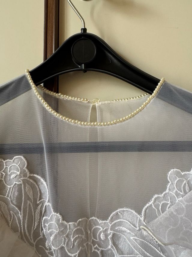 Vestito sposa vintage bianco