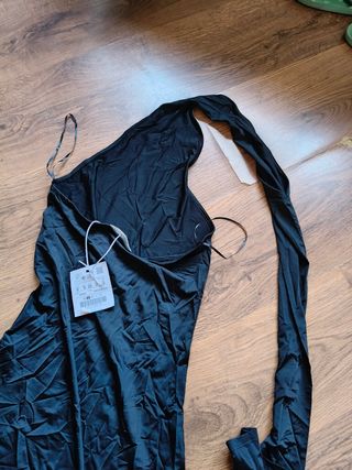 Abito lungo nero Pull&Bear