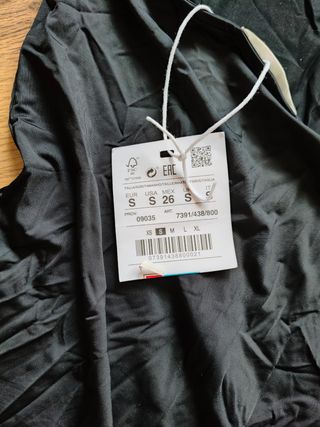 Abito lungo nero Pull&Bear