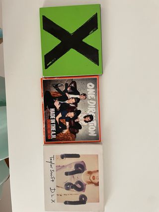 4 CDs Pop-Rock Internacionales