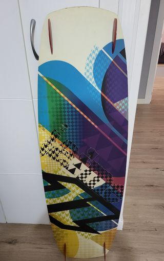 Equipo kitesurf tabla, cometa 15 y barra