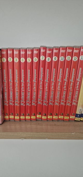 DVDs series infantiles años 80-90
