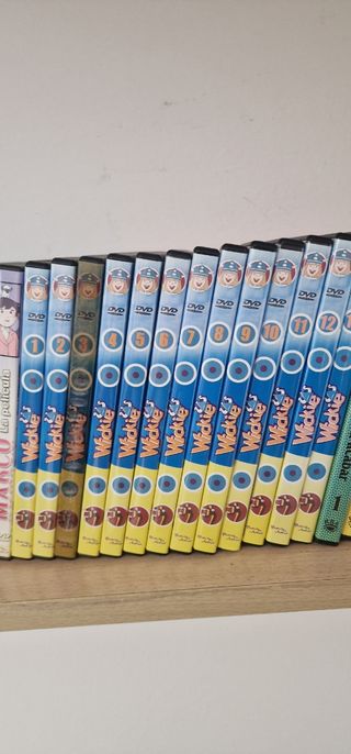 DVDs series infantiles años 80-90