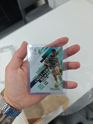 Carta Cristiano Ronaldo Sporting CP