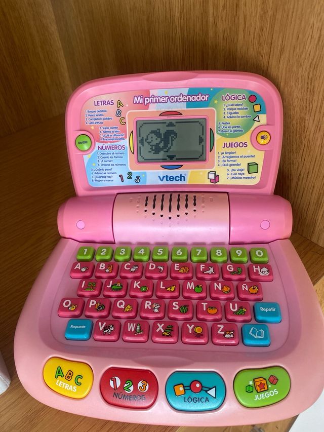 Ordenador VTech infantil rosa