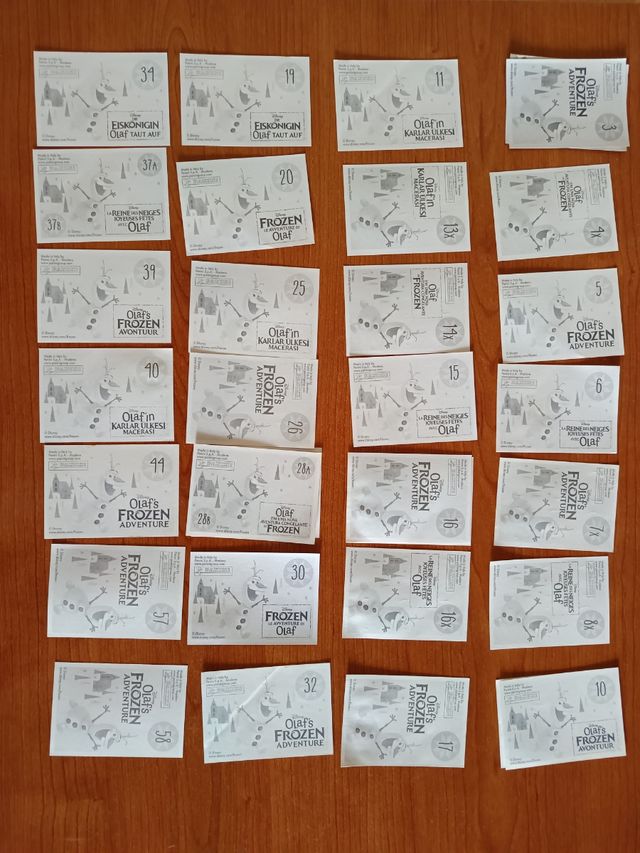 Cromos Frozen: ¡Aventura de Olaf!