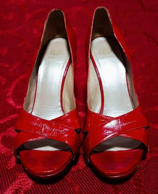 Zapatos Versace rojos