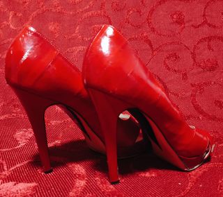 Zapatos Versace rojos