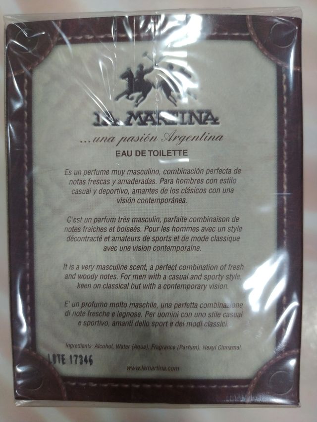 La Martina Cuero Eau de Toilette 50ml
