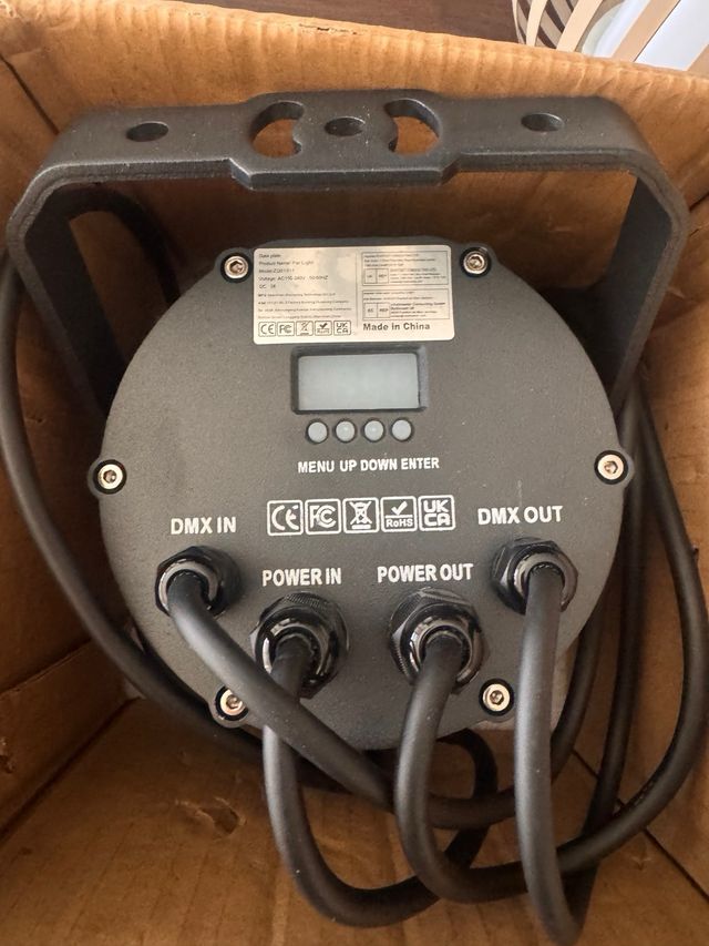 Luces LED para fiestas - 6 focos