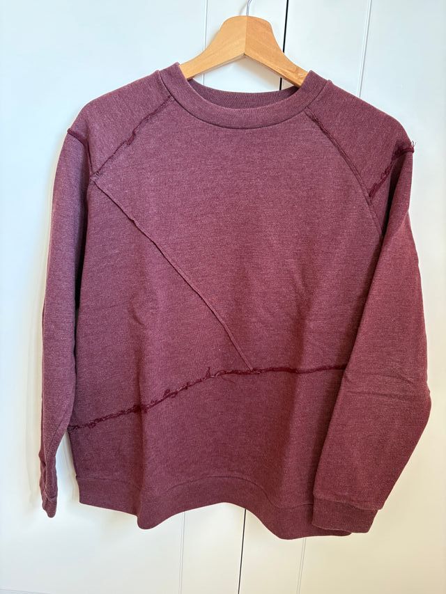 Sudadera Pompeii granate