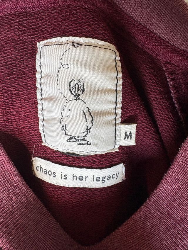 Sudadera Pompeii granate