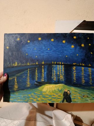 Cuadro al óleoNoche estrellada