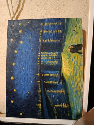 Cuadro al óleoNoche estrellada