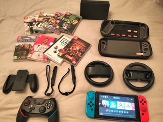 Nintendo Switch + juegos