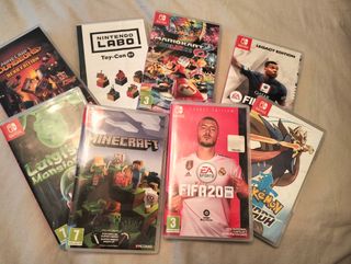 Nintendo Switch + juegos
