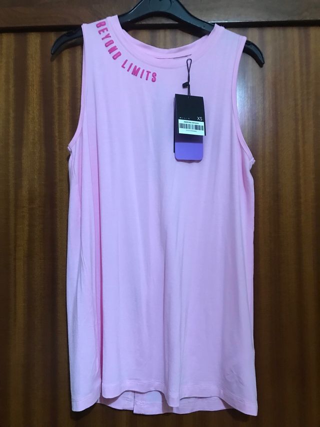 Camiseta deporte rosa XS