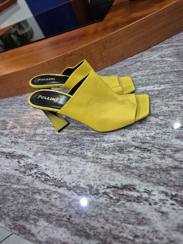 Sandali Pollini gialli n.40