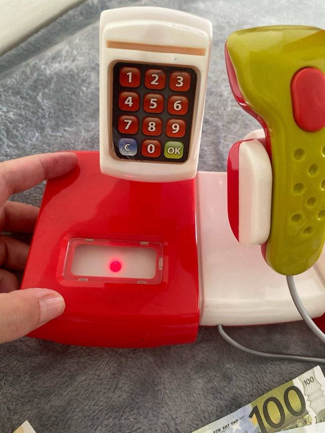 Caja registradora juguete niños