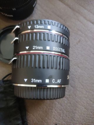 Canon EOS 1300D + objetivos