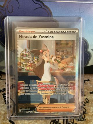 Carta Pokemon Mirada Yasmina 245/191 ESP