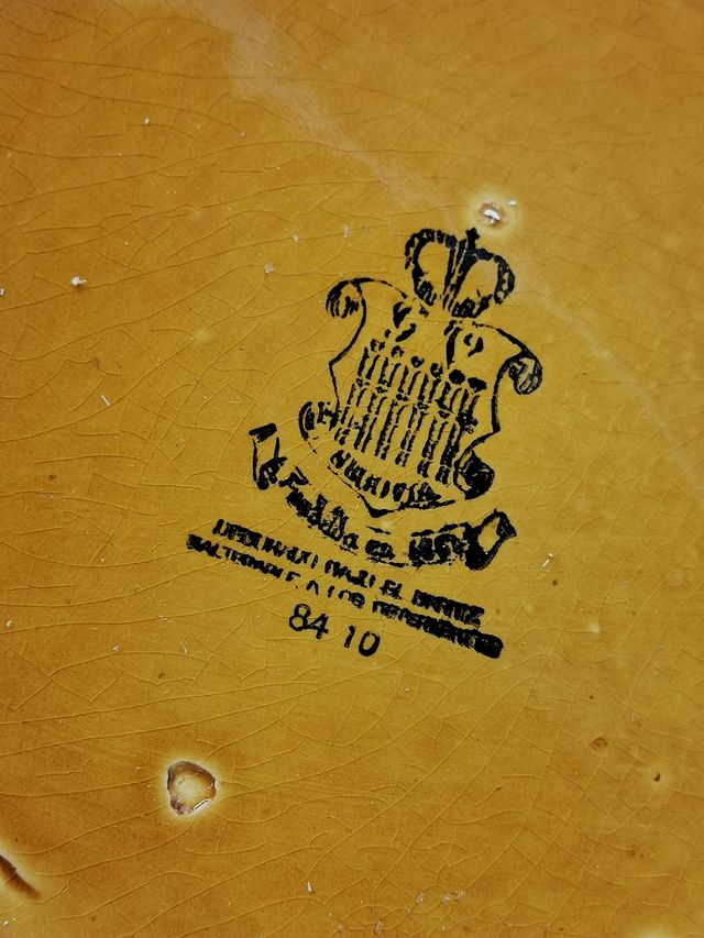 Cazuela antigua de cerámica, Gil Vargas, Segovia.