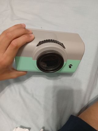 Proyector de móvil Gris-Verde