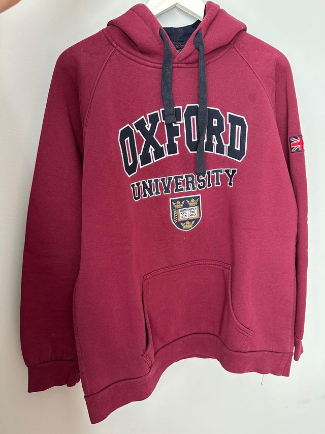 Sudadera Oxford University roja
