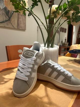 Zapatillas Adidas Campus Gris