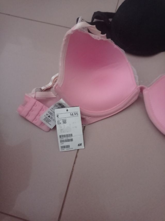 15, Sujetadores - varios colores. Las tallas 95,90