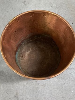 Macetero cobre