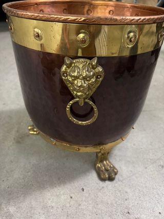 Macetero cobre