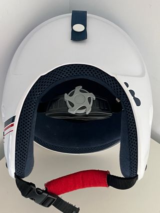 Casco Wed'ze esquí niño blanco