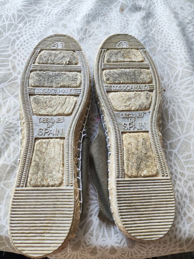 Alpargatas esparto mujer talla 41