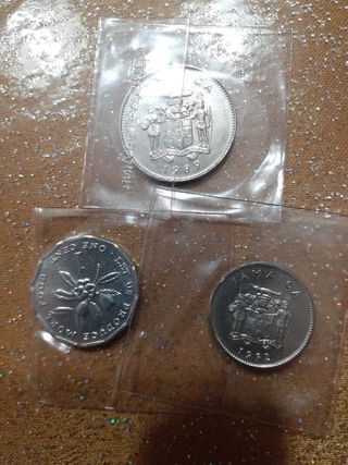 3 Monete Giamaica 1989