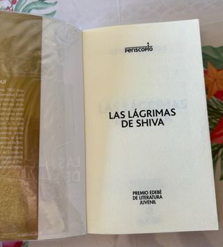 Libro “La lágrima de Shiva” – César Mallorquí